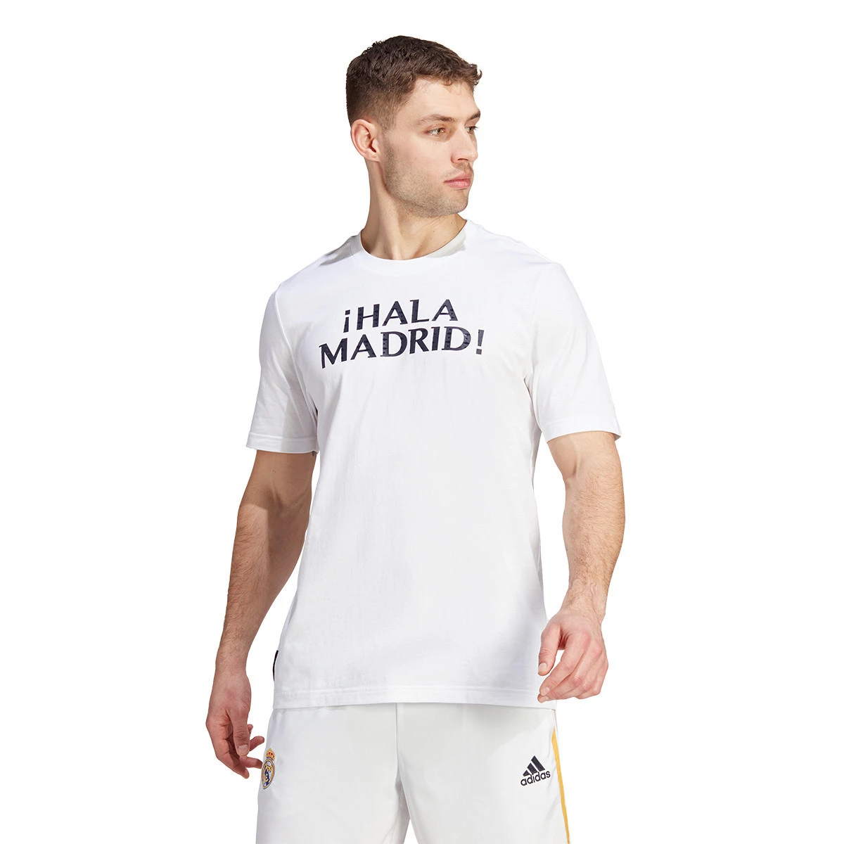 Jersey adidas Real Madrid Fanswear 2023-2024 SS Blanco White - Fútbol  Emotion