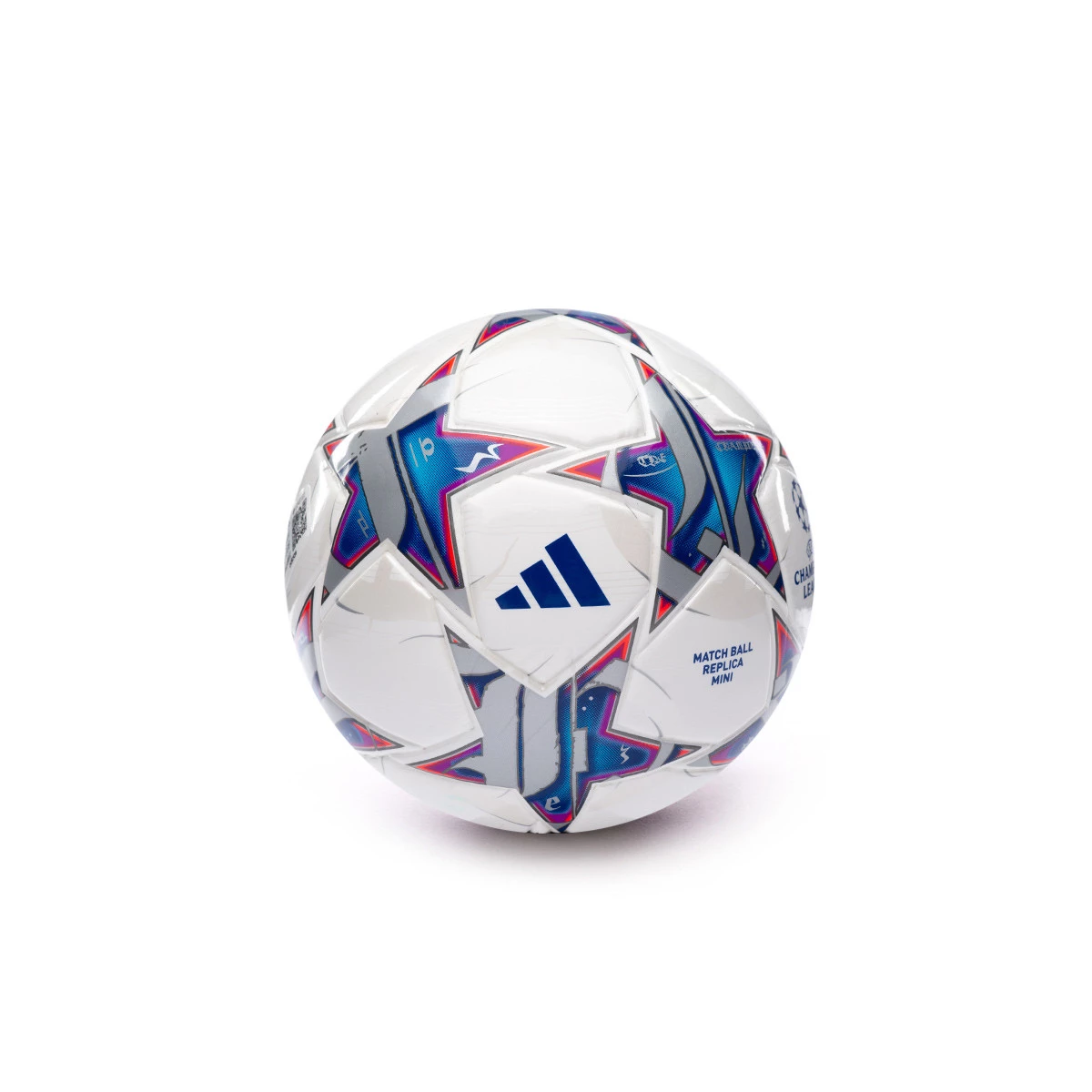 Balón adidas Mini Champions League 2023-2024 White-Silver Metallic