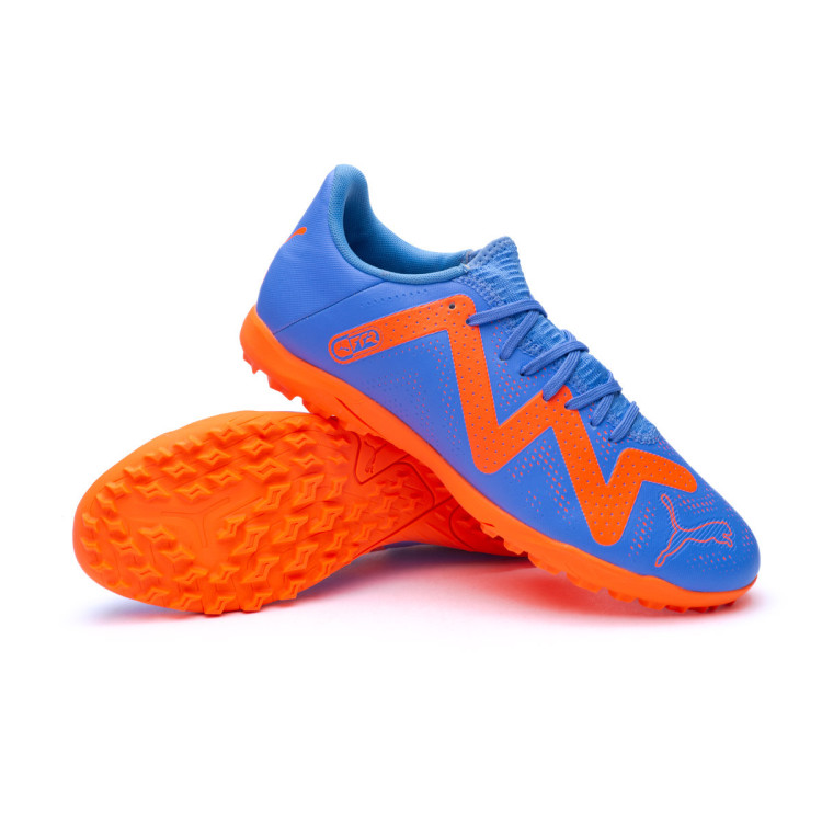 bota-puma-future-play-turf-blue-glimmer-white-ultra-orange-0