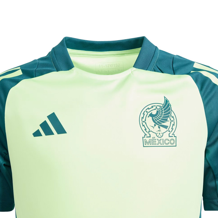 camiseta-adidas-mexico-entrenamiento-2023-2024-nino-grespa-mistery-green-2
