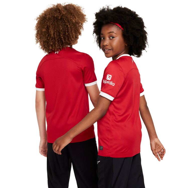 Nike Performance LIVERPOOL FC STADIUM HOME - Camiseta de fútbol - gym  red/white/rojo 