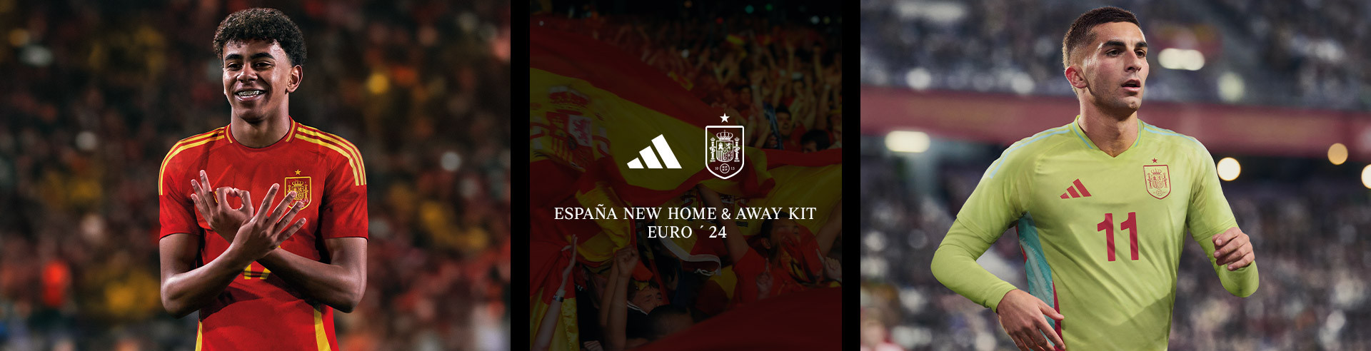 adidas espana new kit eurocopa 2024